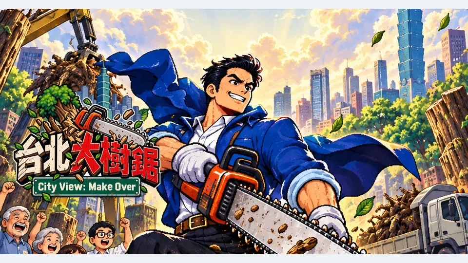 台北大樹鋸代表圖